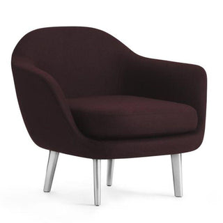 Normann Copenhagen Sum armchair full upholstery fabric with aluminium structure Buy on Shopdecor NORMANN COPENHAGEN collections